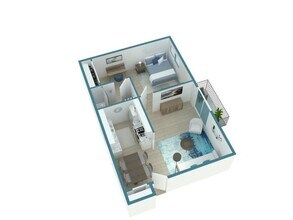 Tidal floor plan