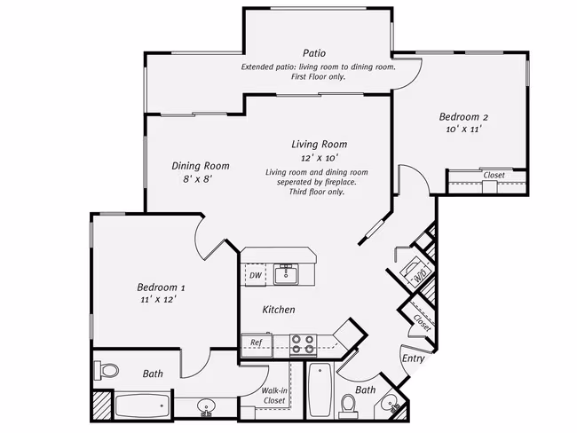 Unit 004-3079 004-3091 floor plan