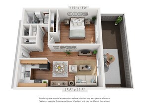 1x1 106 106 floor plan