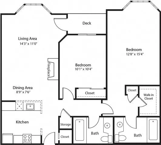 Unit 9-209 7-319 floor plan