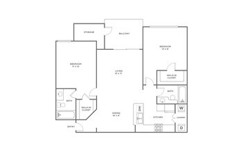 Unit 112 112 floor plan