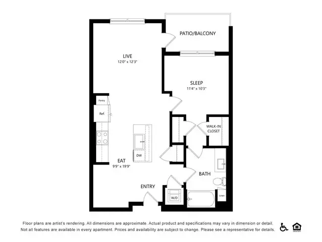 A1 436 floor plan