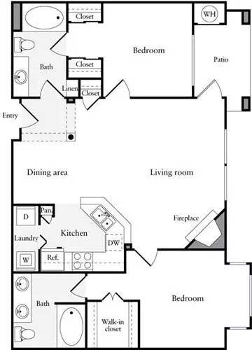 Unit 1314 4211 floor plan