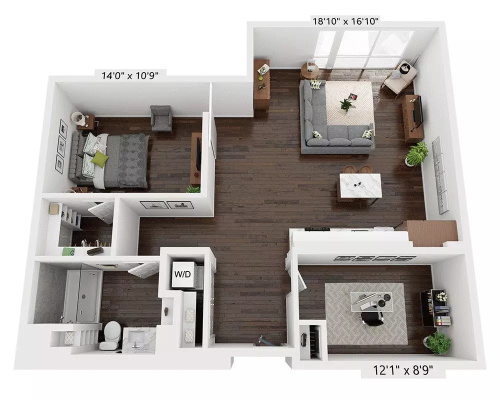 Unit 415 415 floor plan