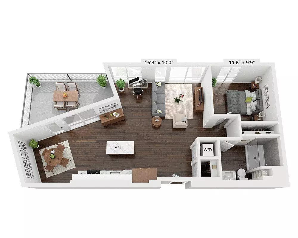 Unit 415 415 floor plan