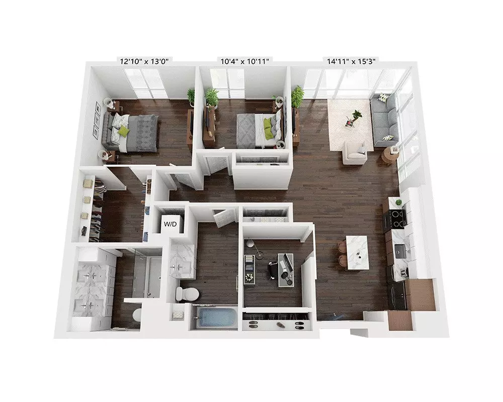 Unit 349 349 floor plan