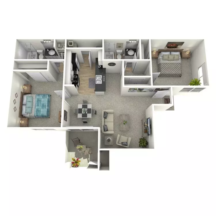 Apricot Blossom 206 floor plan