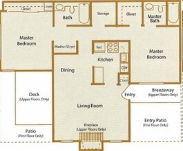 2B2B 611 611 floor plan