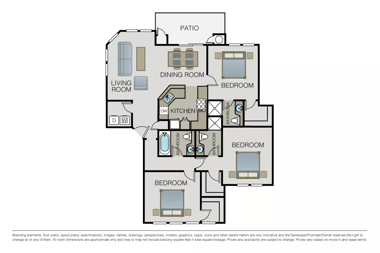 Unit 33-1338 33-1338 floor plan