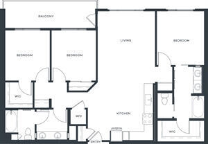 Unit 4014 2023 floor plan