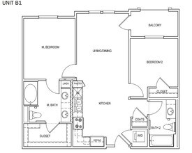 B3 160 160 floor plan