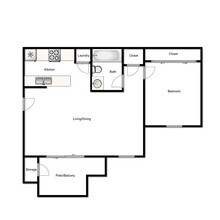 1X1-625 355-23 floor plan