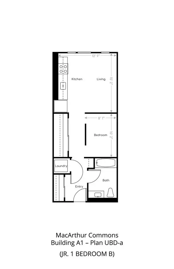Unit 217 615 floor plan