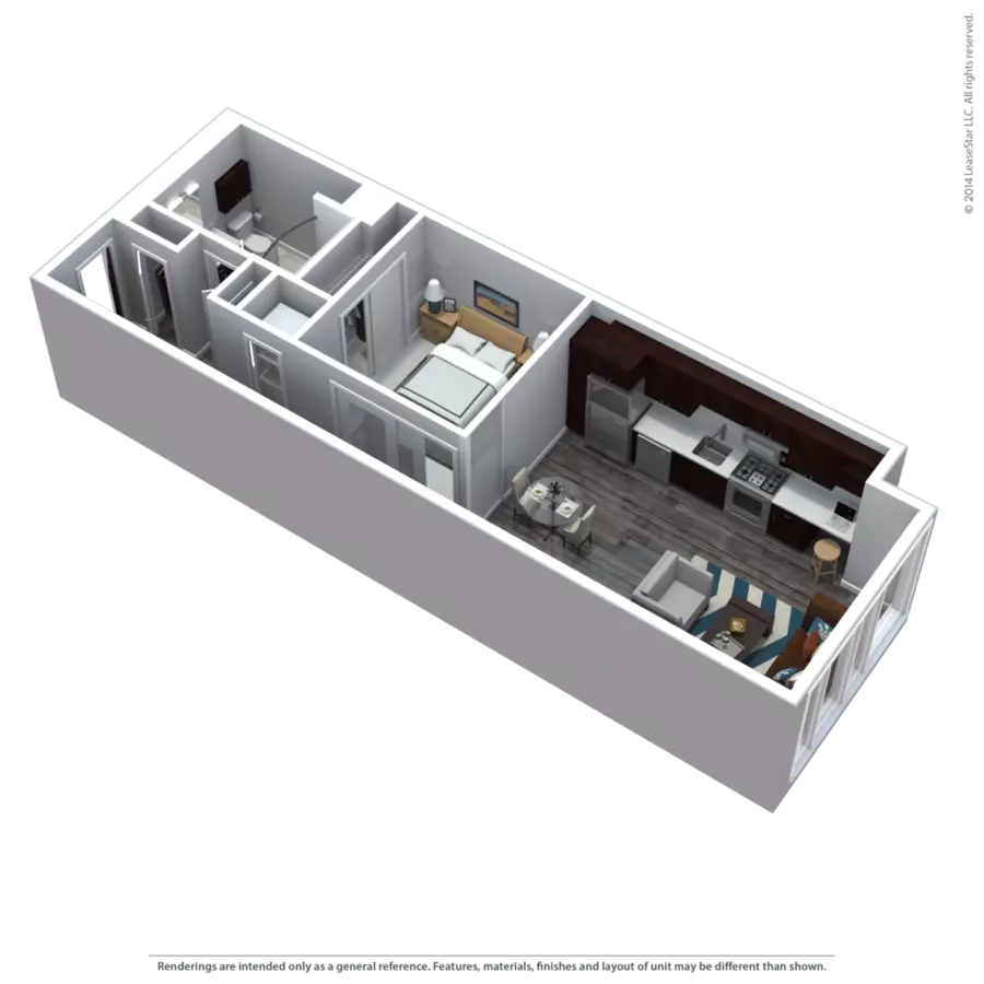 Washington Square 2802 floor plan