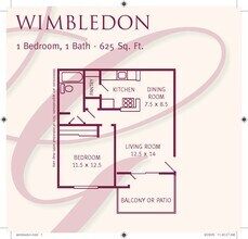 Wimbledon I-273 floor plan