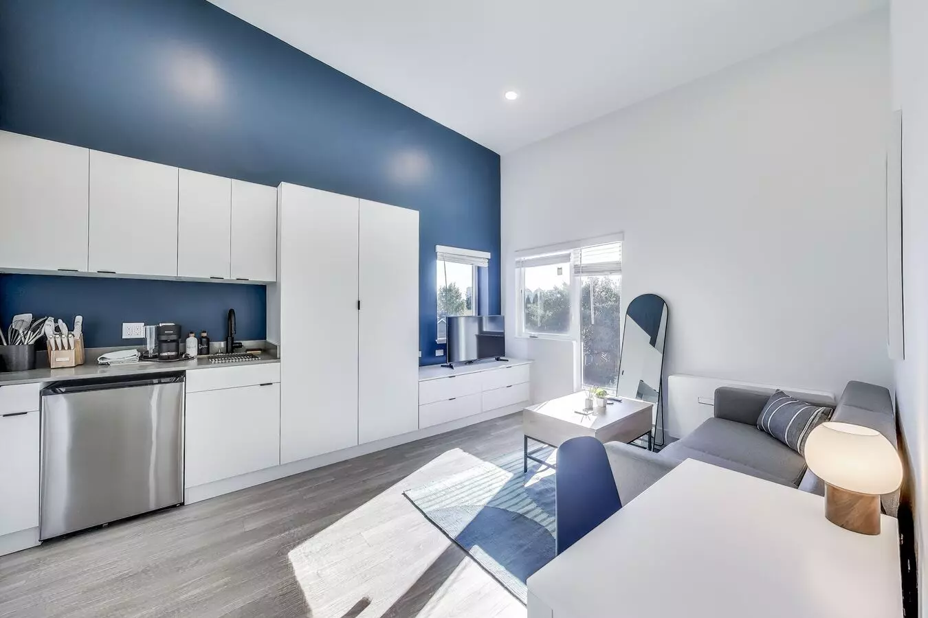 Floor Plan B Studio 1BA 2438-B 2438-B floor plan