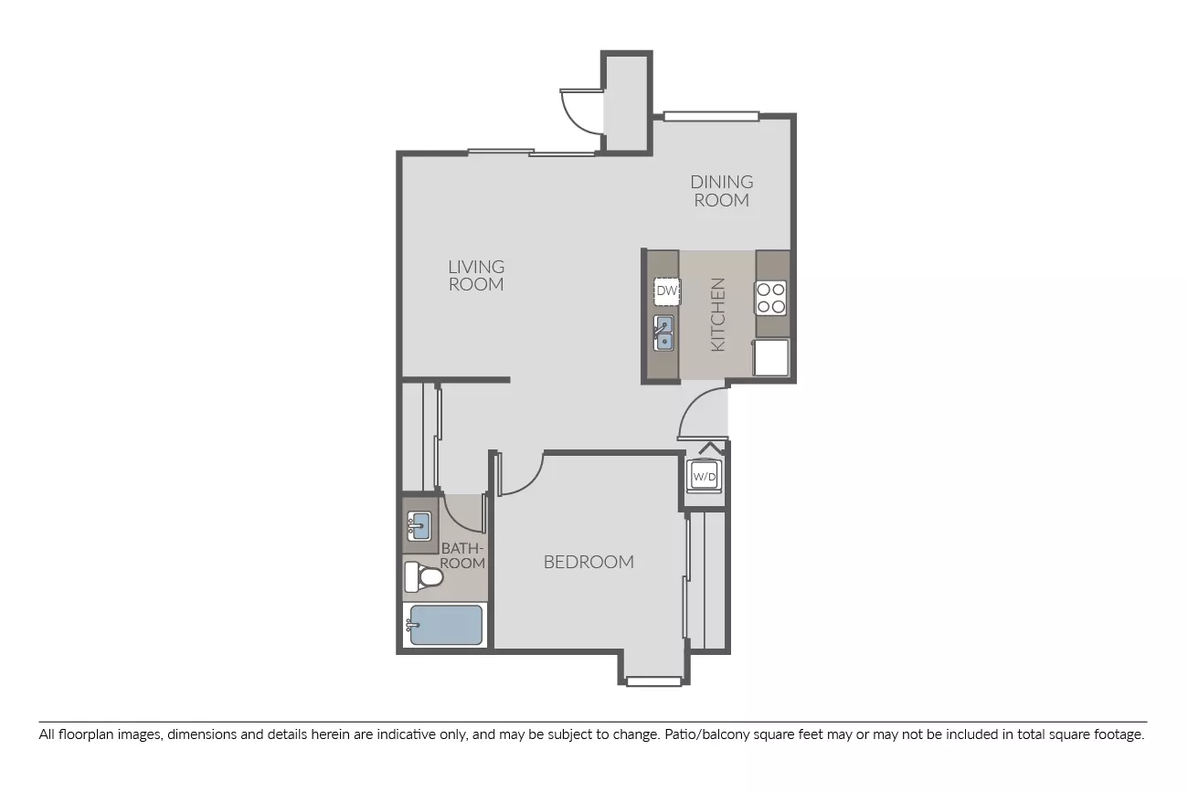Unit 580 580 floor plan