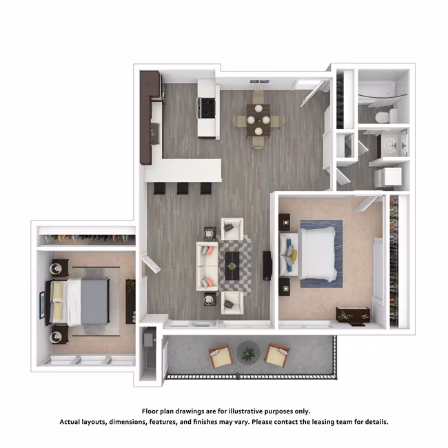 Unit 318 258 floor plan