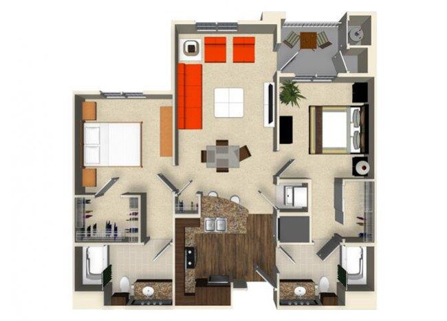 B1 1410 1410 floor plan