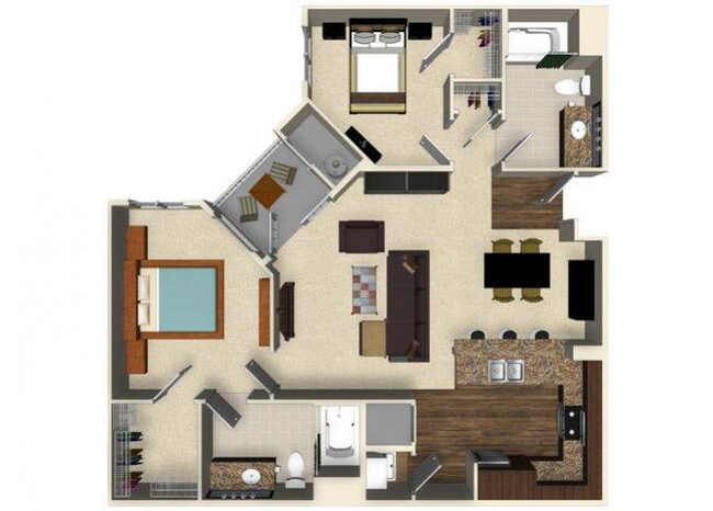 B3A 1432 1432 floor plan