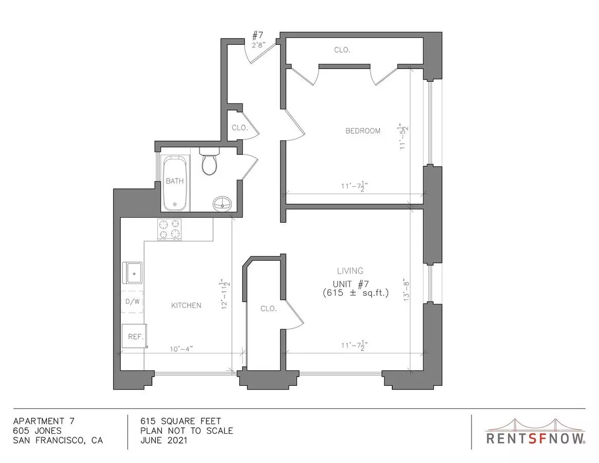 Unit - - floor plan
