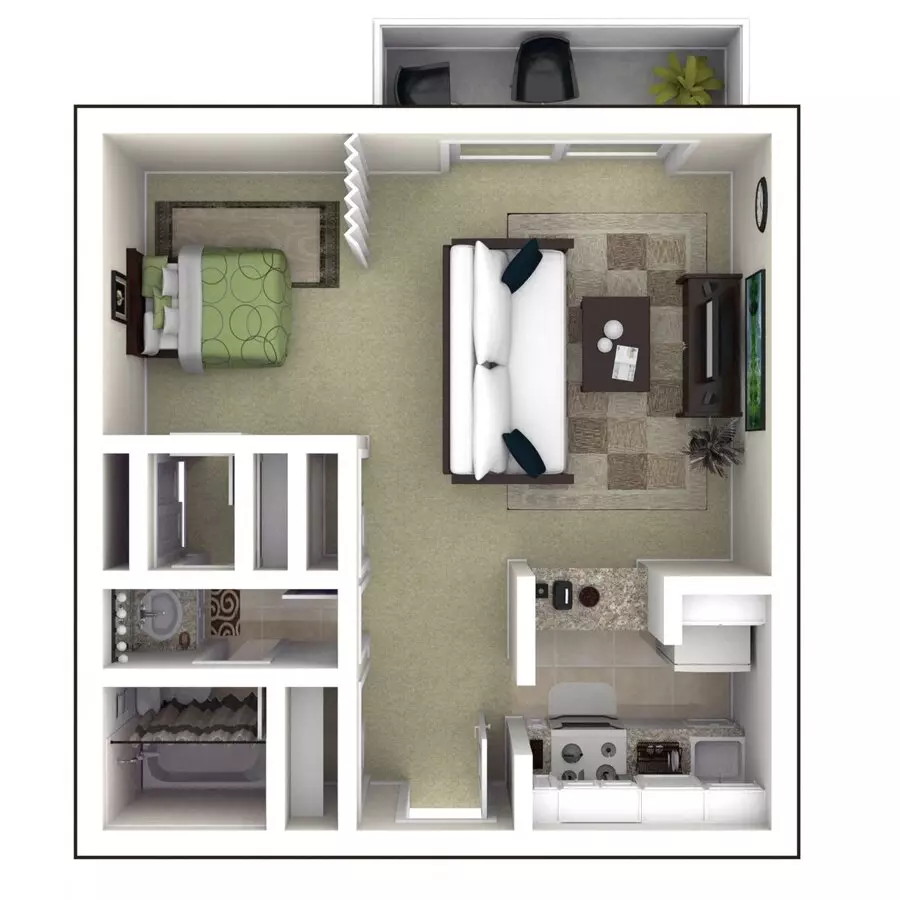 Unit 370211 13550C floor plan