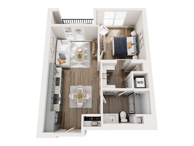 Unit A-574 A-574 floor plan