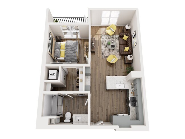 Unit B-122 B-122 floor plan