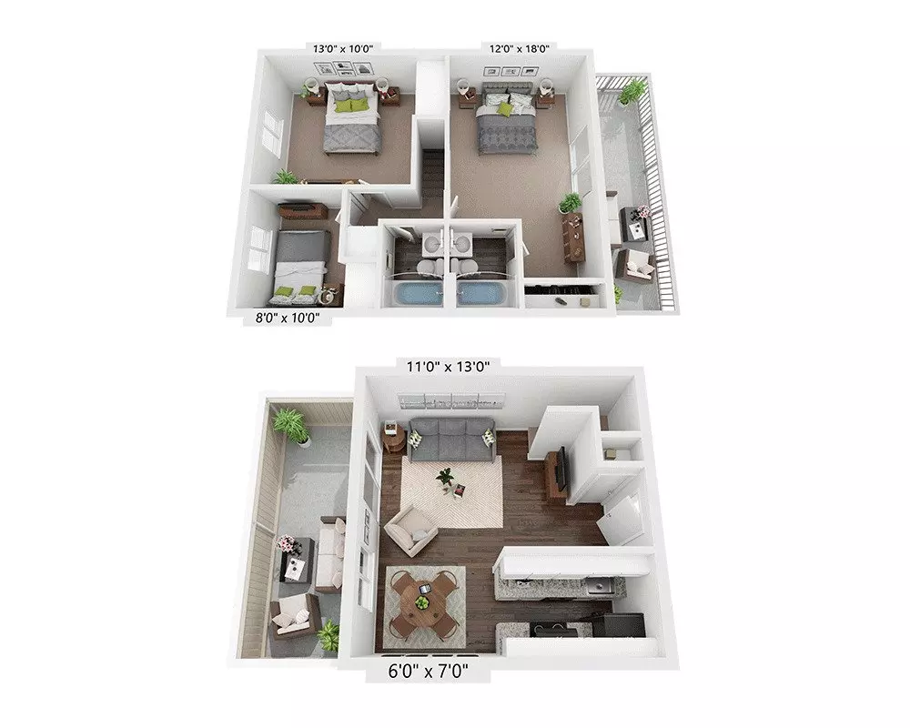 Unit 33035 33035 floor plan