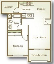 A floor plan