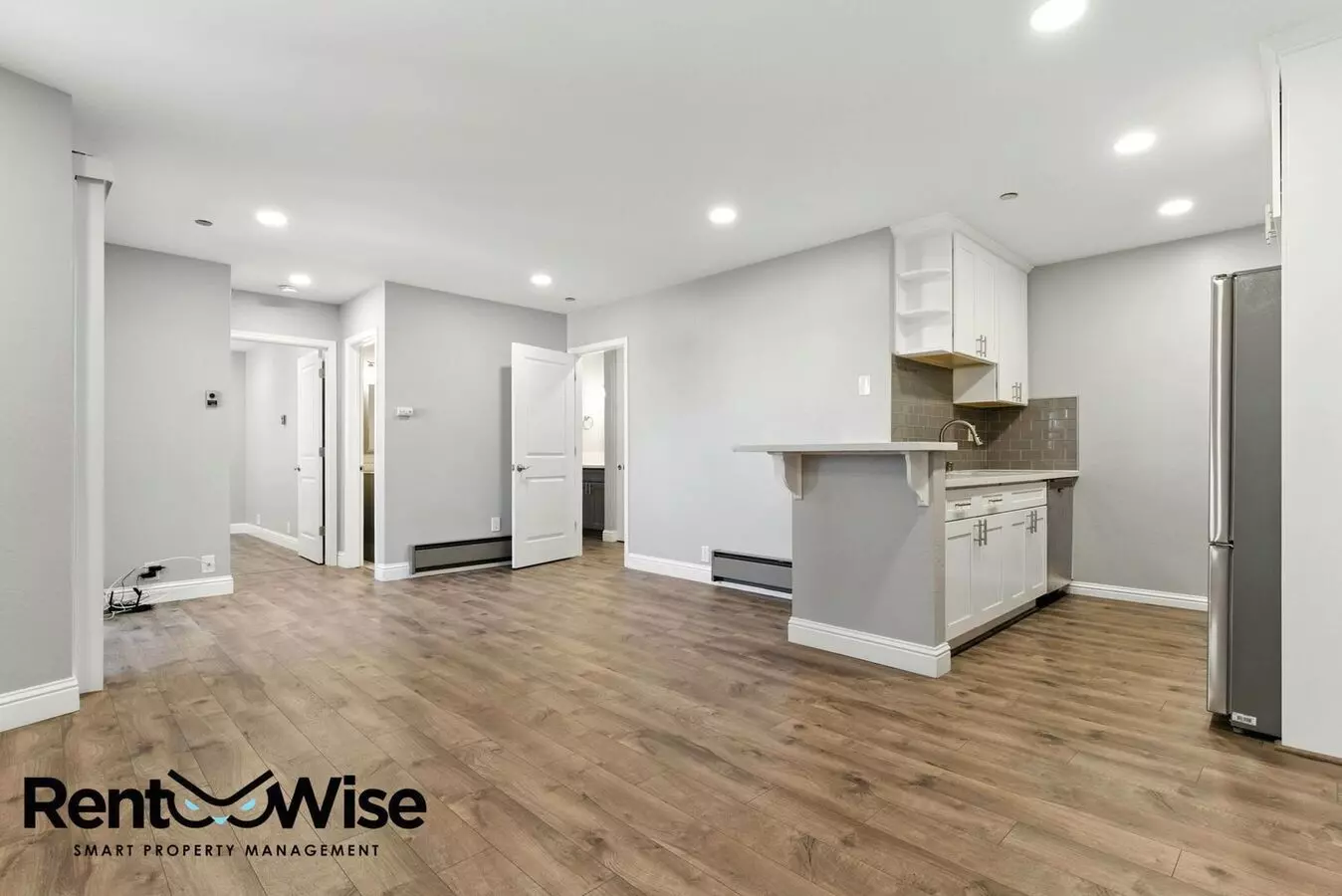 2 Beds • 1 Bath - floor plan