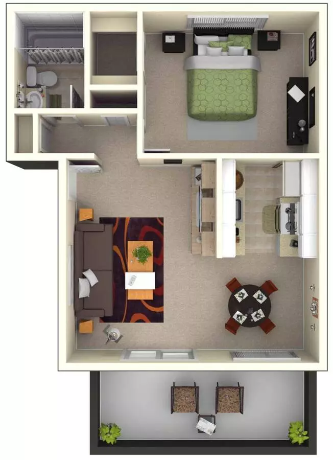 Residence 2 306 306 floor plan