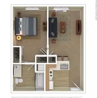 Unit - - floor plan