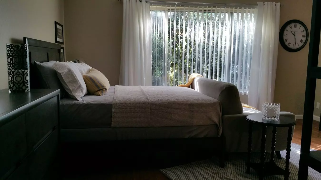 Furnished Studio floor plan