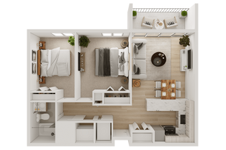 B1D 523-204 523-204 floor plan
