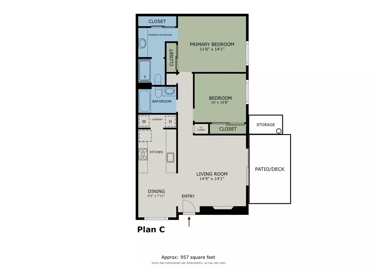 Plan DE 7985H floor plan
