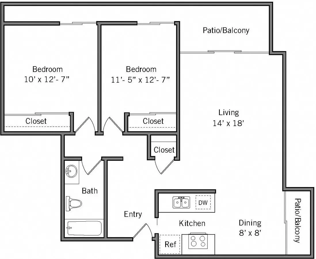 2A 1219 floor plan