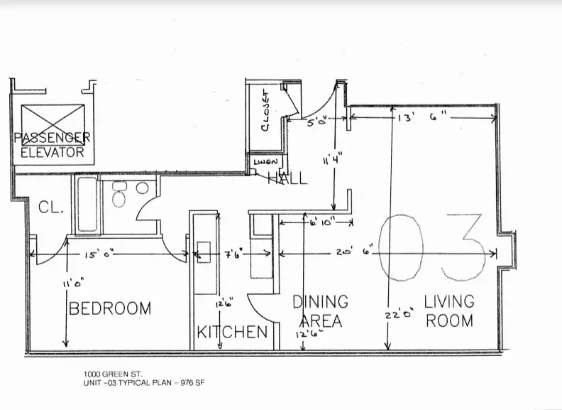 Unit 03 03 floor plan