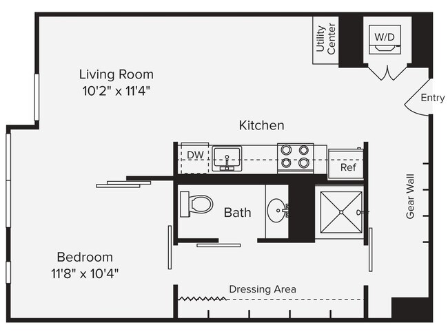 A2 205 floor plan