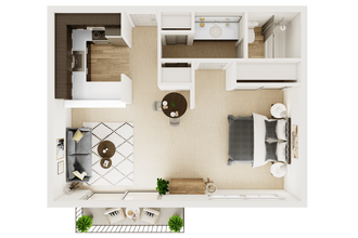Studio 3003 3003 floor plan