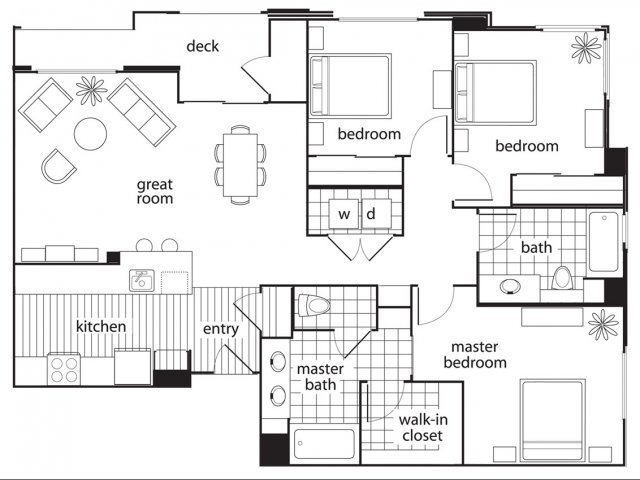 Unit 4410 4410 floor plan