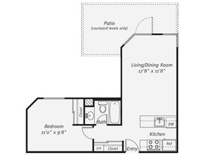 Unit 965-305 965-413 floor plan