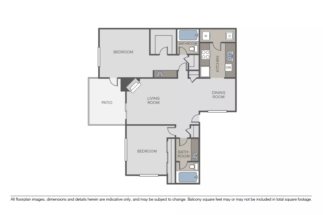 Unit 6408 6408 floor plan