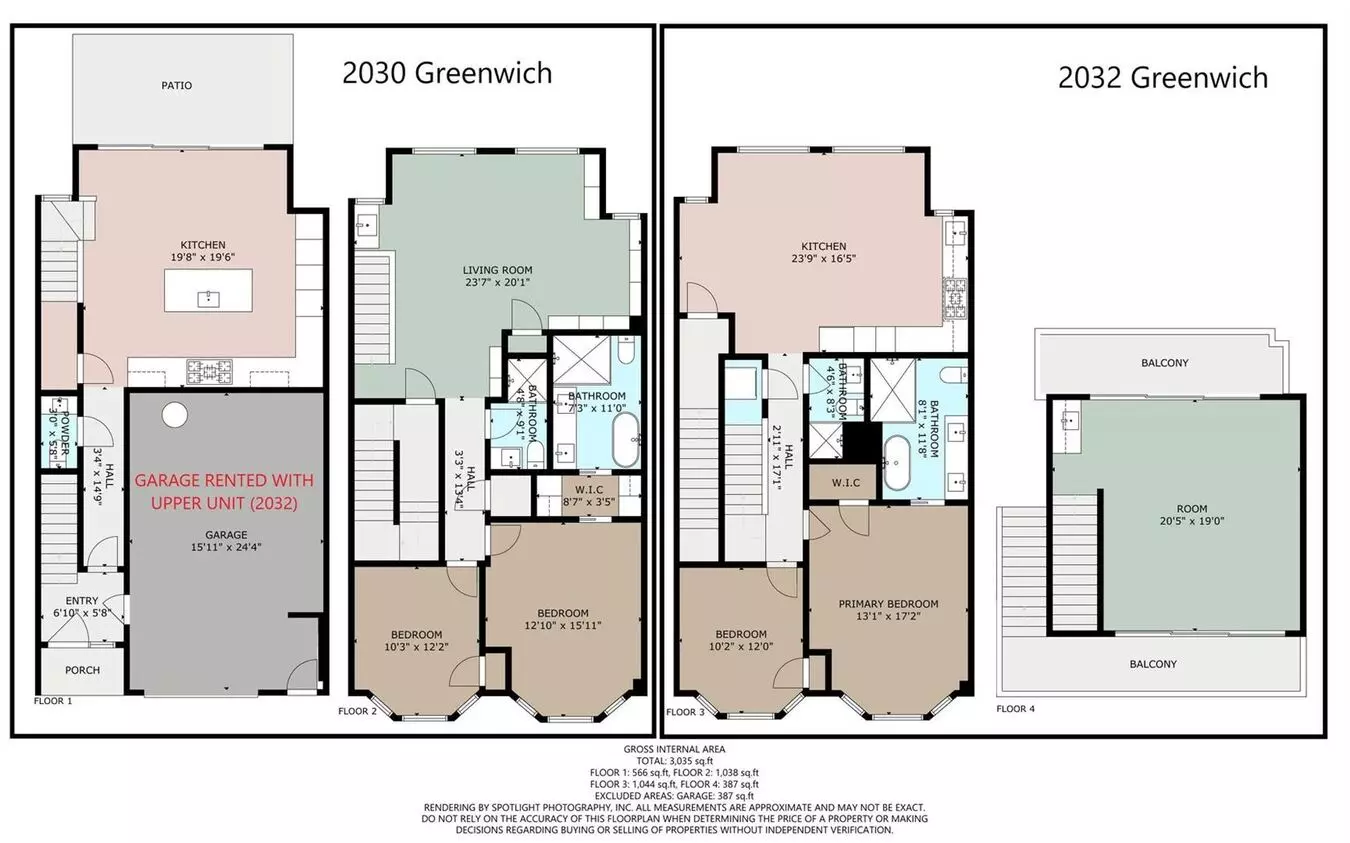 2 Beds • 2 Bath floor plan