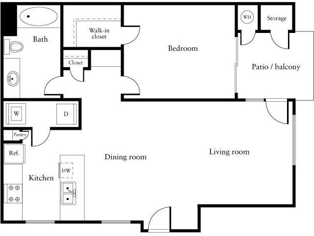 Unit 70317 70317 floor plan