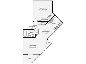 Unit 460-F201 460-F106 floor plan