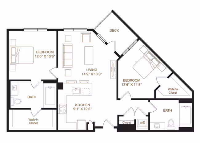 Unit S-2208 S-2208 floor plan