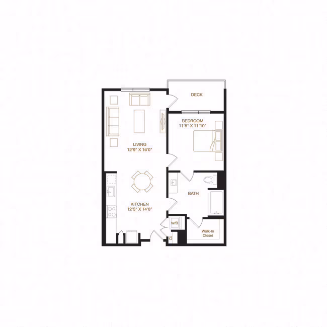 Unit S-1329 S-1329 floor plan