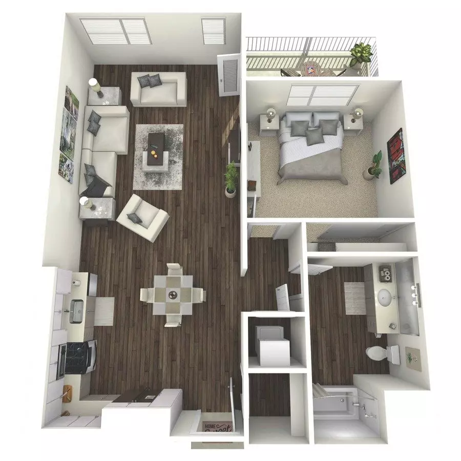 A1 floor plan