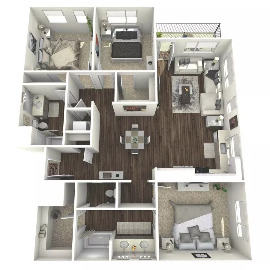 C1 floor plan